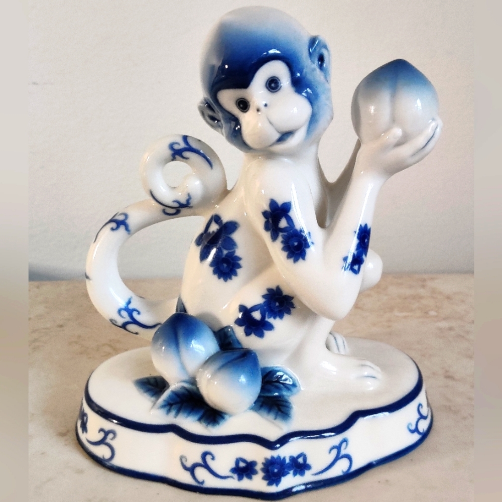 Franz Porcelain Collection Monkey Figurine